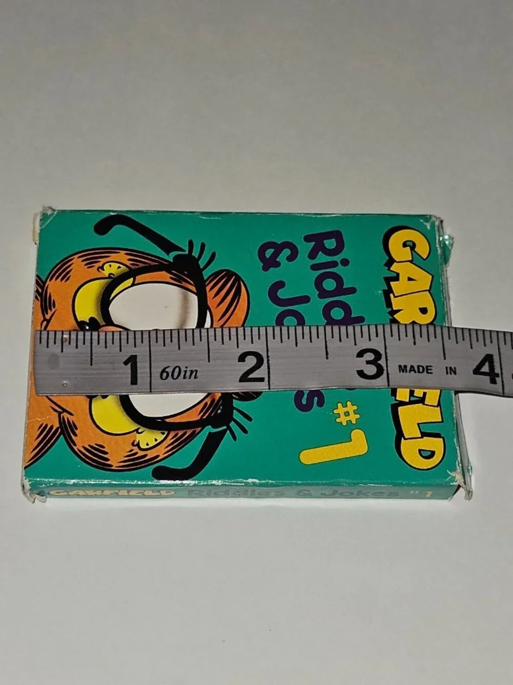 VTG 1978 Garfield 100 pc Puzzle Sandwich Rainbow Works Riddles & Jokes Cards Lot